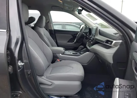 2022 Toyota Highlander L z USA, uszkodzony, nr VIN 5TDCZRAH5NS117041